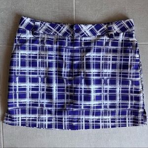 Purple and White Under Armour Golf Skort Sz 12